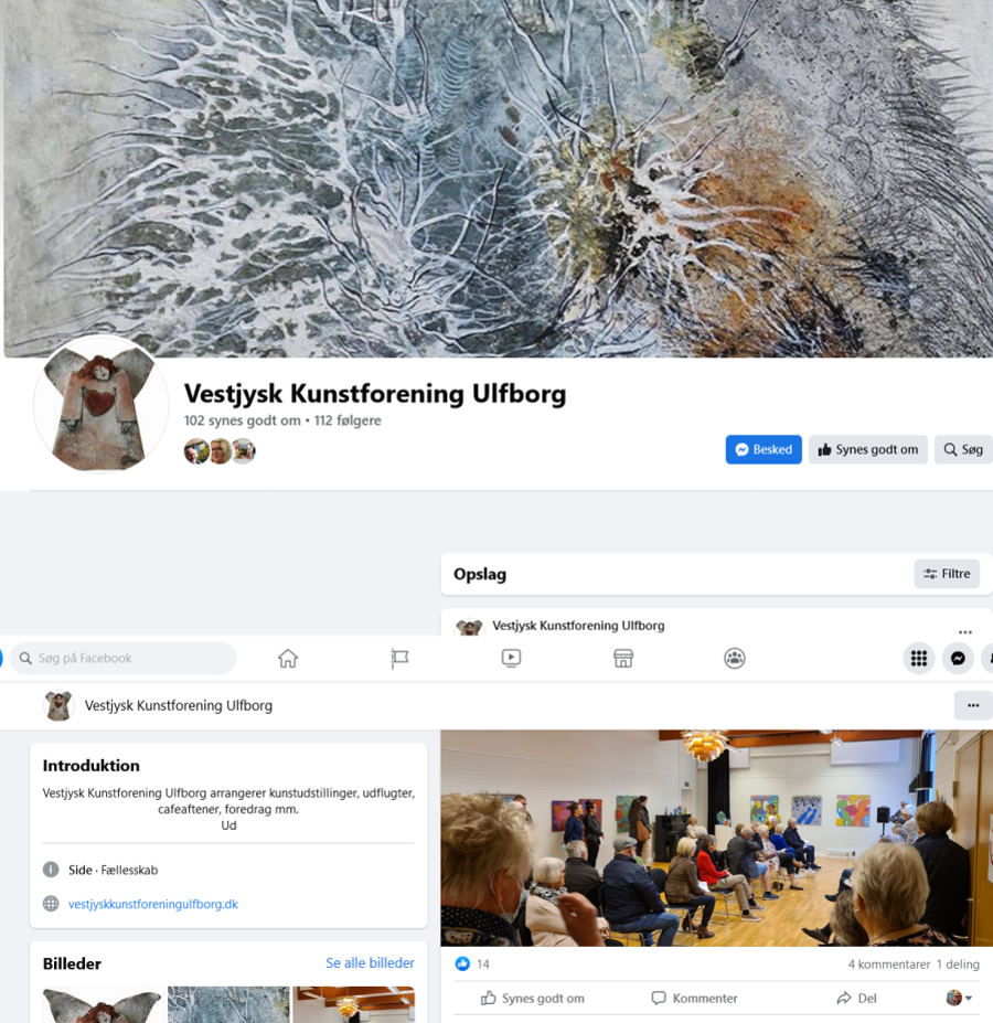 Link til aktivitetssiden på Vestjysk Kunstforening - Ulfborgs hjemmeside