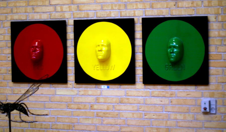 René Henriksen, Laanum * Rød, gul og grøn * Forårsudstillingen 2011