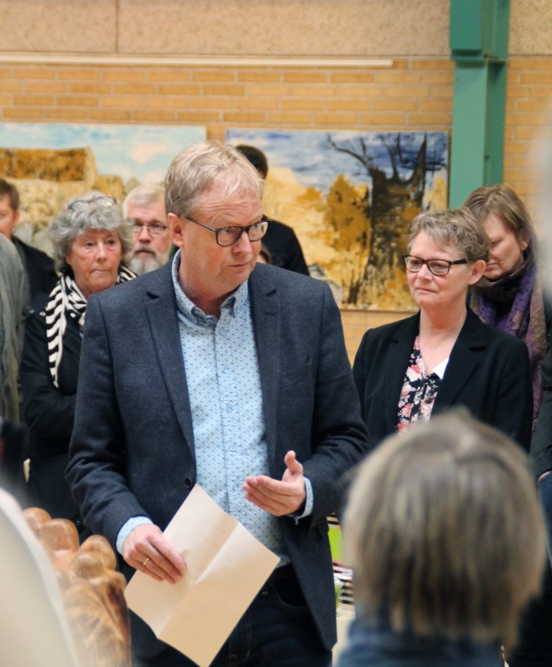 Borgmester i Viborg, Ulrik Vilbek holder åbningstalen i 2018