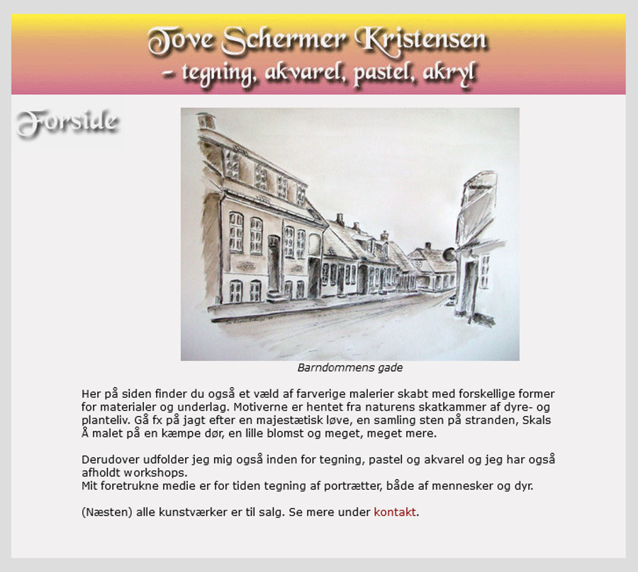 Link til Tove Schermes Kristensens hjemmeside