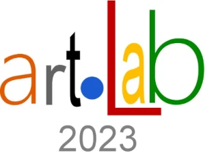 ArtoLab logo for kunstrelaterede arrangmenter ved Forårsudstillingen